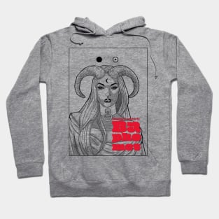 Baphomet, Sabbatic Goat, good and evil Hoodie